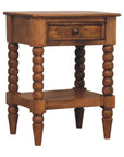 Spindle Bedside Table