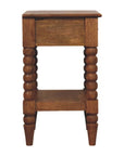 Spindle Bedside Table