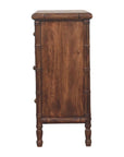 Bamboo Carved 3-Drawer Chest