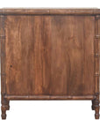 Bamboo Carved 3-Drawer Chest