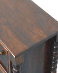 Spindle Winewood Chest