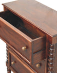 Spindle Winewood Chest