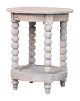 Spindle Washed Round Table