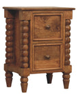 Spindle Amber Bedside