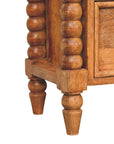 Spindle Amber Bedside