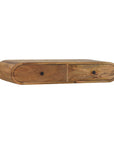 Curved 2 Drawer Wall Console