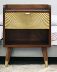 Manila Gold One Drawer Nightstand