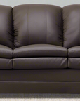 Aman Baxton Italian Leather Sofa Set Collection for Modern Homes, image 1