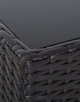 Aosom 7 Piece Outdoor Patio Rattan Wicker Modular U Shaped Sectional Sofa Set with Coffee Table, image 56