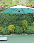 CIEUX Provence Patio Cantilever Umbrella with Marble Base on Castors, image 1