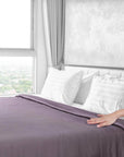 Hush Blankets Hush Iced 2.0 Organic Bamboo Cooling Weighted Blanket, image 5