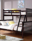 IFDC Tofino Twin over Full Wooden Bunk Bed, image 3