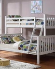IFDC Tofino Twin over Full Wooden Bunk Bed, image 2