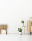 Curved Oak-ish Nightstand