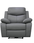 Levoluxe Aveon 38.5" Pillow Top Arm Reclining Chair in Leather Match, image 6