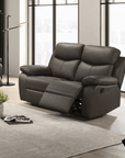 Levoluxe Aveon 62" Pillow Top Arm Reclining Loveseat in Leather Match, image 9
