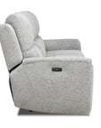 Levoluxe Sentinel 87.8" Power Reclining Sofa with Power Headrest in Tweed Ash Fabric, image 7