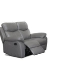 Levoluxe Aveon 2 Piece Pillow Top Arm Reclining Sofa and Loveseat Set in Leather Match, image 12