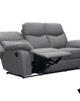 Levoluxe Aveon 2 Piece Pillow Top Arm Reclining Sofa and Loveseat Set in Leather Match, image 7