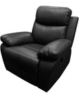 Levoluxe Aveon 3 Piece Pillow Top Arm Reclining Sofa, Loveseat and Chair Set in Leather Match, image 7
