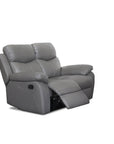 Levoluxe Aveon 3 Piece Pillow Top Arm Reclining Sofa, Loveseat and Chair Set in Leather Match, image 14