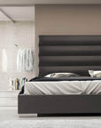 Modloft Prince Eco Pelle Leather Platform Bed, image 9