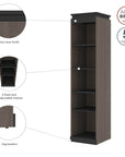 Modubox Orion 20"W Narrow Shelving Unit, image 22