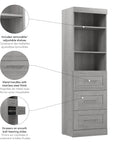 Modubox Pur 25” Storage Unit with 3 Drawers, image 14