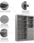Modubox Pur 61W Closet Organizer, image 24