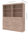 Modubox Pur 72” Closet Organizer, image 7