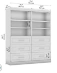 Modubox Pur 72” Closet Organizer, image 39