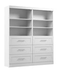 Modubox Pur 72W Closet Organization System with Drawers, image 24