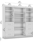 Modubox Pur 86“ Closet Organizer, image 37