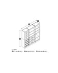 Modubox Pur 86“ Closet Organizer with Storage Cubbies, image 11