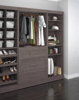 Modubox Pur 86“ Closet Organizer with Storage Cubbies, image 15