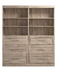 Modubox Pur 72W Closet Organization System with Drawers, image 11