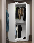 Modubox Versatile 36” Corner Closet Organizer, image 1