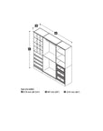 Modubox Versatile 86“ Closet Organizer, image 9