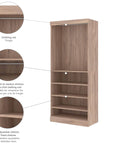 Modubox Pur 36" Closet Organizer Storage Unit, image 10