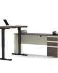 Modubox Prestige+ 2 Piece Set Including a Standing Desk and a Desk, image 11