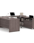 Modubox Pro Linea U Shaped Desk, image 2