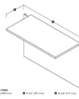 Modubox Connexion Desk Bridge, image 7