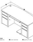 Modubox Connexion Executive Desk, image 5