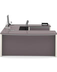 Modubox Connexion U Shaped Executive Desk with Lateral File Cabinet, image 13