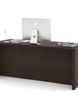 Modubox Embassy 71" Executive Desk with 2 Pedestals Dark Chocolate, image 3
