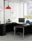 Modubox Pro Concept Plus U Shaped Desk with Pedestal, image 1