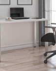 Modubox Universel 24“ x 48“ Table Desk with Square Metal Legs, image 17