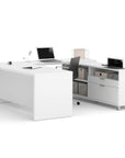 Modubox Pro Linea U Shaped Desk, image 3