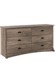 Modubox Sonoma 6 Drawer Dresser, image 24