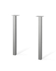 Modubox Contempo Set of 2 Metal Legs Silver, image 1